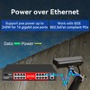 STEAMEMO 16 Port Gigabit PoE Switch, Smart Managed Gigabit Ethernet