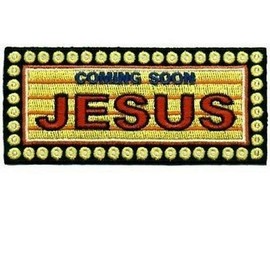 COMING SOON JESUS Embroidered Christian Biker Patch!!!!