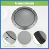 VekAuto Universal 6.5" Car Speaker Grills Cover Mesh Round 6.5