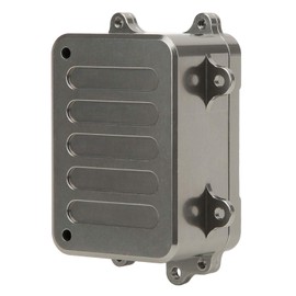 Metal Receiver Box, ESC Box, Upgrade Parts, Suitable for SCX10 1/10 RC Crawler Car