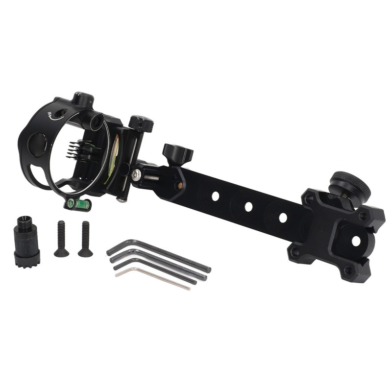 Bow Target Sight 5 Pins with Retina Function Aluminium Alloy