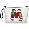 ARIOSEY Football Birthday Appreciation Graduation Gifts Small Initial Makeup Toiletry
