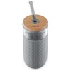 Ello Devon Glass Tumbler with Silicone Sleeve
