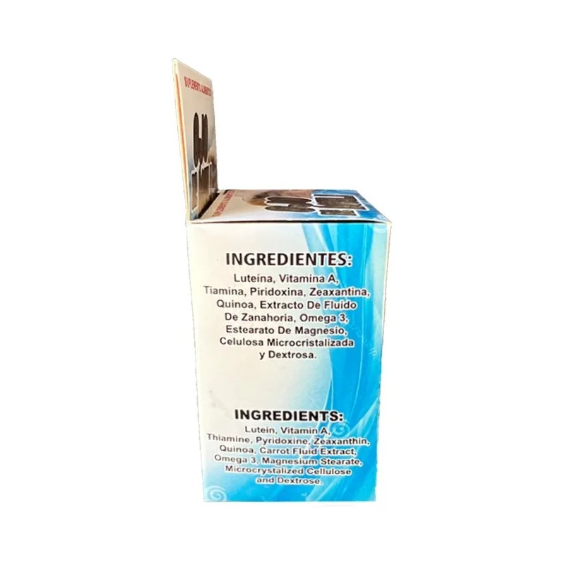 Suplemento Alimenticio Ojo De Águila Vista Cansada Borrosa Sabor Sin