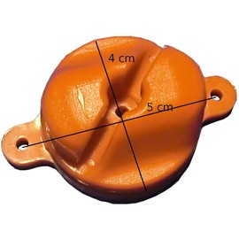 Pack of Universal Anti-Injury Net Support Hooks, Net Hooks for Goals, Futsal and Handball Goals 18 Units for One Futsal Goal