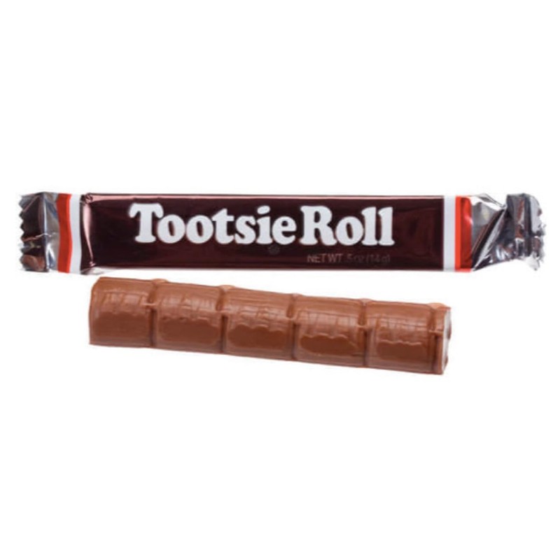Tootsie Roll .5 oz Snack Bar Fun Size Individually Wrapped
