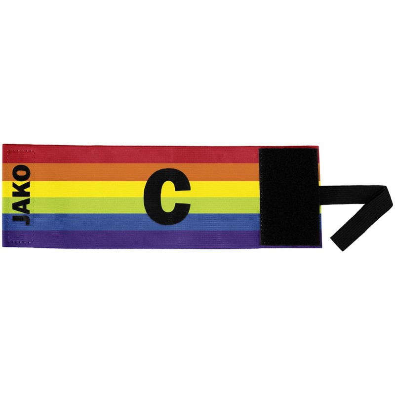 JAKO Unisex Captain's Armband Rainbow S-M