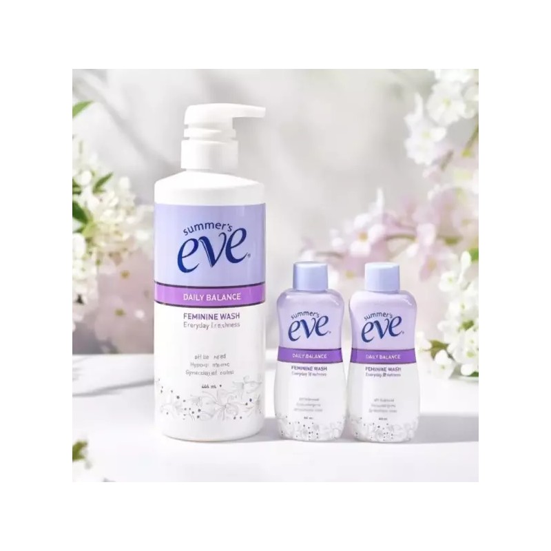 Sommereve 썸머스이브 여성청결제 444ml + 59ml x 2입 e Summers