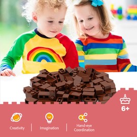 Unirolic Classic Building Bricks Set, 100 Piece 1x2 Basic Building Blocks STEM Creative Building Toys Compatible with All Major Brands(Multicolored)