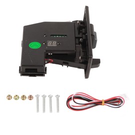 Coin Acceptor Support 6 Kinds of Coins Vending Machine Coin Slot for Game Machines Vending Machines
