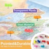 Pins for Pin Board, Pack of 30 Creative Push Pins