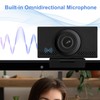 MEGREZ MEGREZ 4K Webcam with Microphone & Privacy Cover, Webcam