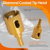 THINKWORK Diamond Drill Bits, Dry/Wet Brazing Hollow Drill Hole Saw