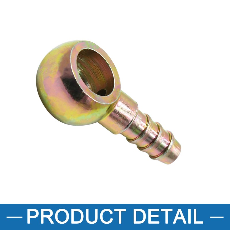 A ABSOPRO Banjo Fitting Fuel Brake Pipe Connector 5/16 Inch