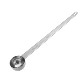 Mewutal 15ml Coffee Measuring Scoops with Long Handle 1 Tbsp Stainless Steel Coffee Measuring Spoons Silver Measuring Tablespoons for Coffee Powder Sugar Dry Ingredients (15ML)