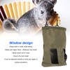 Rabbit Hay Feeder Bag Guinea Pig Hay Bag Hanging Feeder