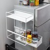 Suprima® Magnetic Fridge Sliding Shelf - White