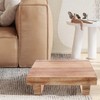MAGICLULU Elderly Footstool Wood Step Stool Stepping Stool for Adults
