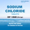 Puregen Labs Sodium Chloride Tablets 1 gm (1000 mg), USP