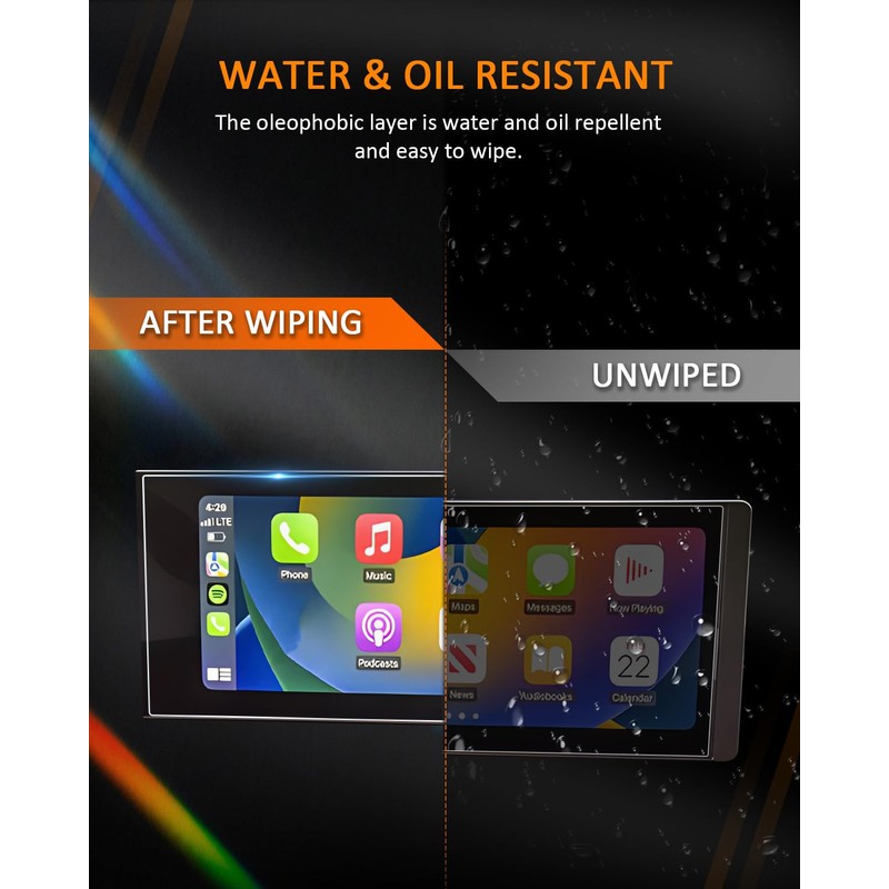 CDEFG 4Pcs 2024 2025 Sonata Screen Protector for Hyundai Sonata