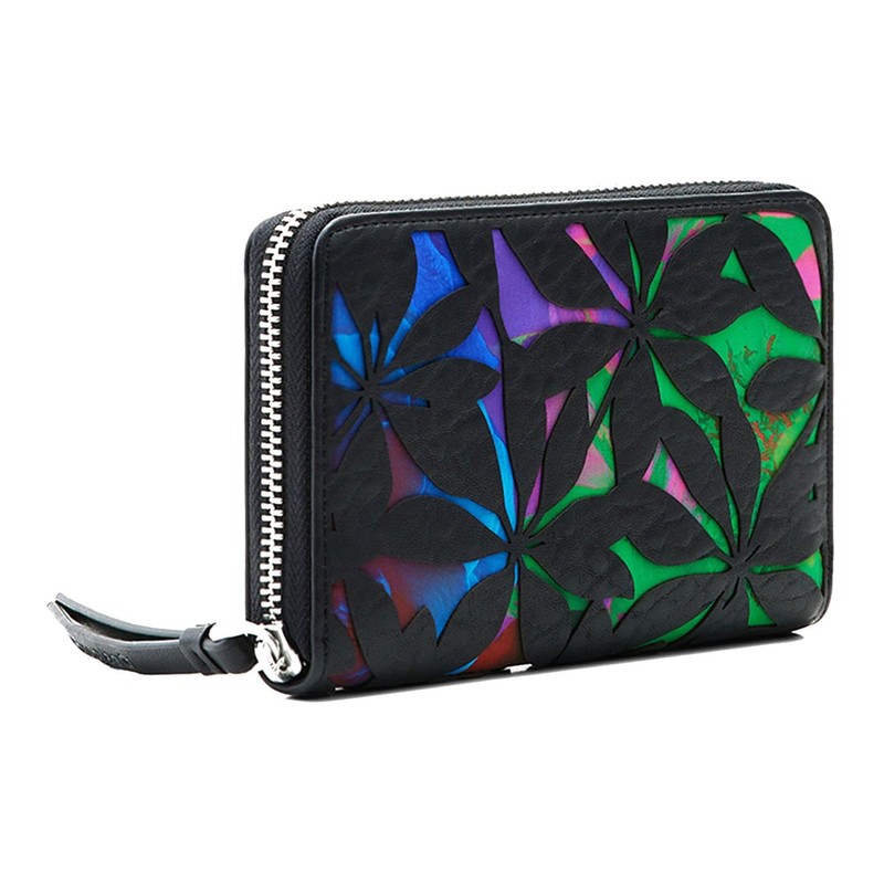 Desigual Women's Mone_Onyx Marisa Bi-Fold Wallet, black