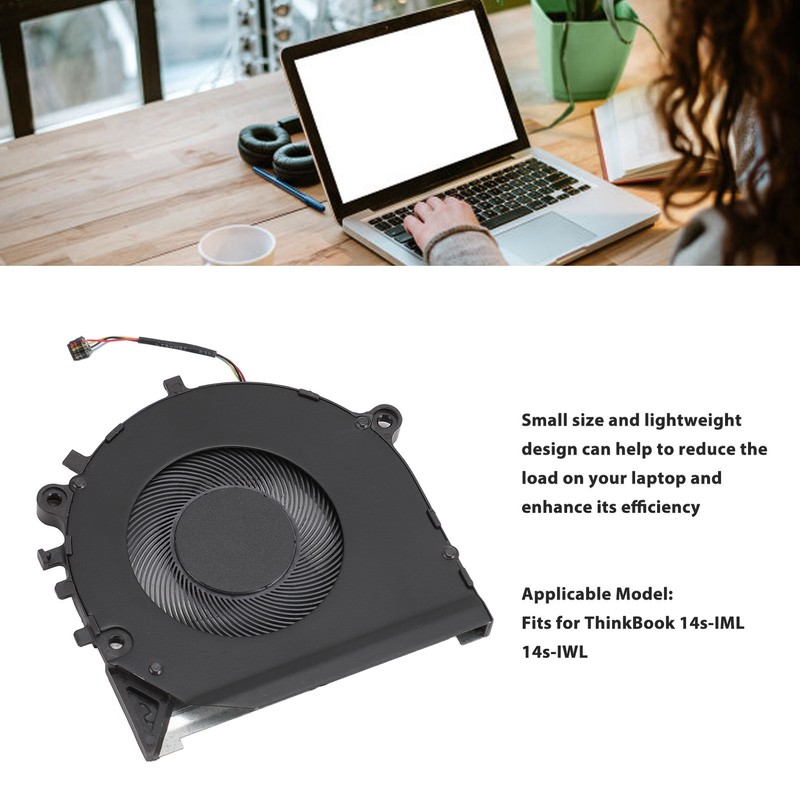 Laptop Cooling Fan High Efficiency Lightweight Cooler Ventilation Fan 4