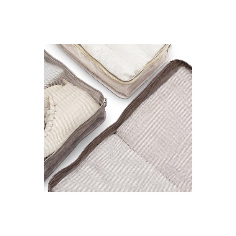 Miamica Packing Cube Set - 3-Piece Set, Khaki