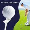 Golf Ball Tees,Flight Path 3-1/4inch Golf Tees | Reduce Friction