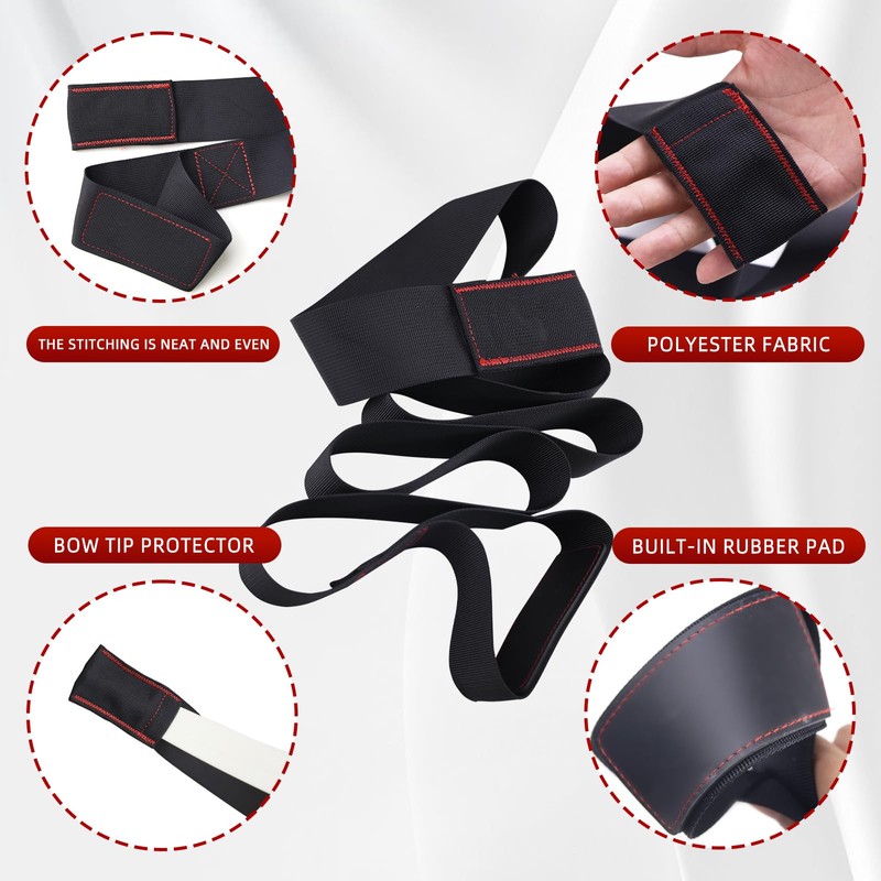 MOYJ Recurve Bow Stringer Limbsaver Bow String Unstringing Longbow Takedown