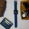 BARTON Two-Piece Military Style Watch Bands, 38mm/40mm/41mm Navy Blue, Water-Resistant
