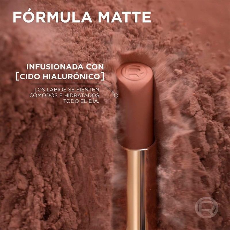 Labial Color Riche Intense Volume Matte Nudes of Worth, Lipstick