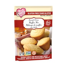XO Baking Co. Gluten Free Small Batch Sweet Corn Muffin Mix; Non-GMO; Kosher; Rice Free; Peanut Free; No Preservatives, Artificial Flavors or Colors, 9.16oz