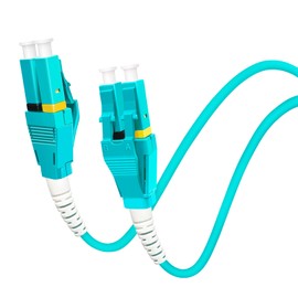 Bangun 2m (6ft) Uniboot LC to LC 10G OM3 Fiber Patch Cable, Multimode Duplex Fiber Optic Cable Jumper Optical Patch Cord, 50/125, LSZH Jacket