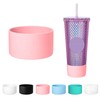 QUVIAE Boot for Starbucks 24 oz Cups, Silicone Cup Bottom