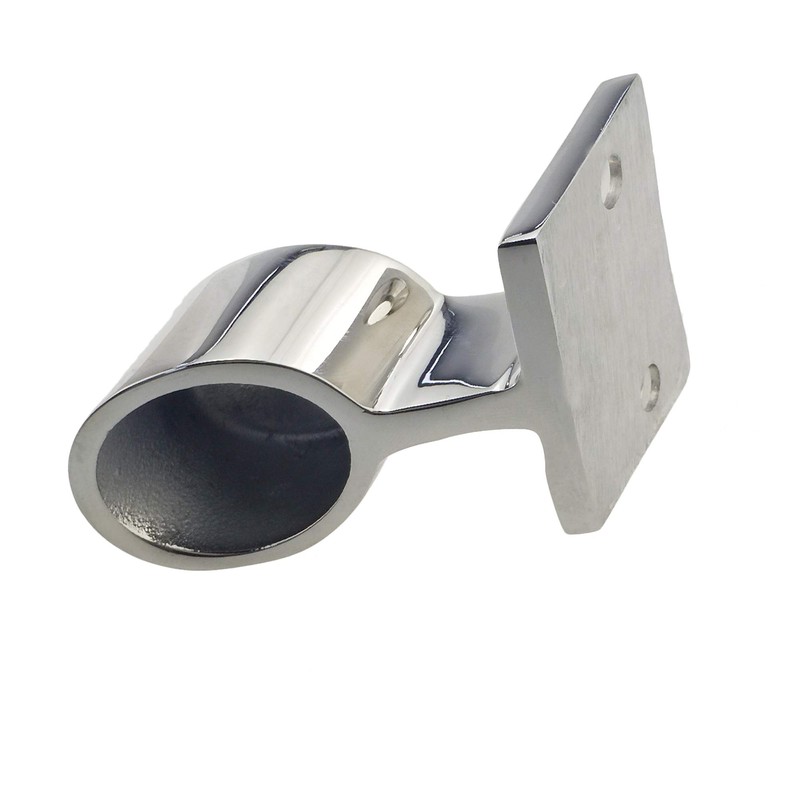 Pair Heavy Duty 316SS 60°Marine Boat Right-END Stanchion END Hand
