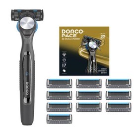 | Dorco | Face 3D motion power large capacity special set (1 shaving handle + 11 razor blades) hair clipper men's products self-haircut / | 도루코 | 페이스 3D모션 파워 대용량 기획세트 (면도핸들 1 + 면도날 11입) 이발기 남자용품 셀프이발 피