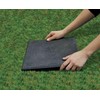 Nicoman Marble Effect 30x30x2.5cm Square Stomp Stone Recycled Rubber Steps