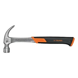 TRUPER MAR-16F 16oz Fibreglass Handle Claw Hammer with 13-inch Handle