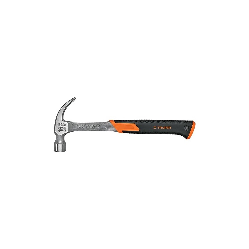 TRUPER MAR-16F 16oz Fibreglass Handle Claw Hammer with 13-inch Handle