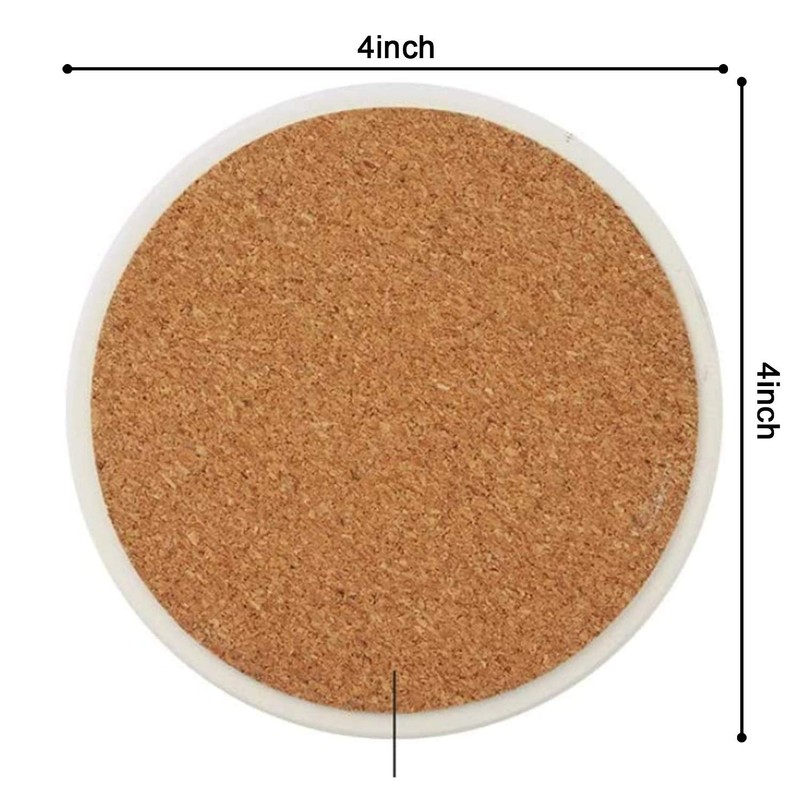 Vibiliyou Baseball Cool Pattern Coasters for Drinks Absorbent with Holder