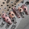 Spider Web 3D Nail Decals - Ghost, Skull Designs -