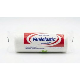 Venda elástica Vendalastic® - 15 cm x 5 m. 12 piezas empacadas individualmente.