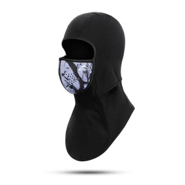 Magnemask Balaclava Face Mask with Magnetic Seams Windproof Winter Fleece Mask Face Cover for Skiing Hiking Cycling