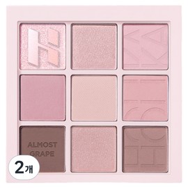 Holika Holika My Fave Mood Eye Palette, 13 Almost Grape, 2 pieces / 홀리카홀리카 마이페이브 무드 아이 팔레트, 13 얼모스트 그레이프, 2개