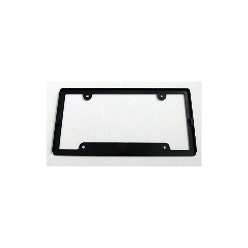 Armenia Black Plastic Car License Plate Frame with Domed Decal