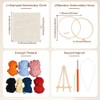 SOFPLATE Yarn Punch Needle Set Punch Needle Embroidery Sets with