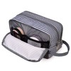 WANDF Toiletry Bag Water-Resistant Nylon Travel Wash Bag Lightweight Dopp