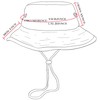 Gelante 100% Cotton Stone-Washed Adjustable Bucket Safari Boonie Sun Hats,