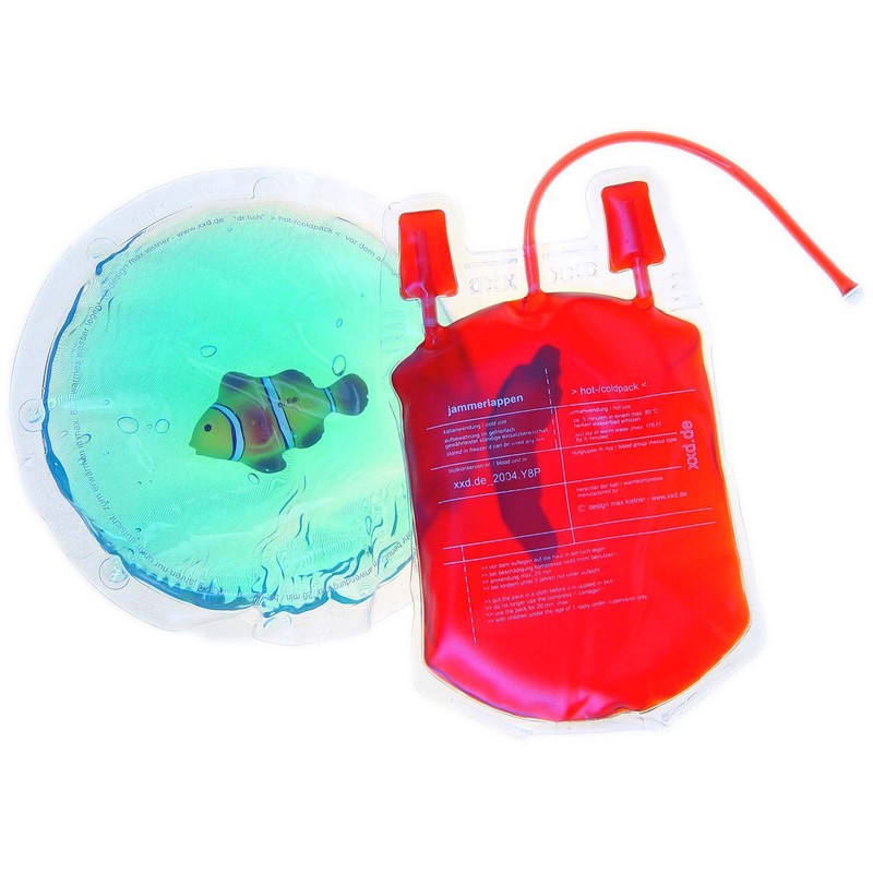 Dr. Fish Hot Cold Compress Hot Cold Pack with Clown