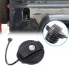 Fuel Cap with Key Suitable for Land Rover Defender, Black